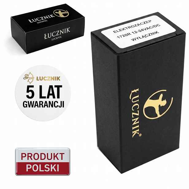 Standardní ochrana Elektromagnetický zámek Łucznik pro videotelefon
