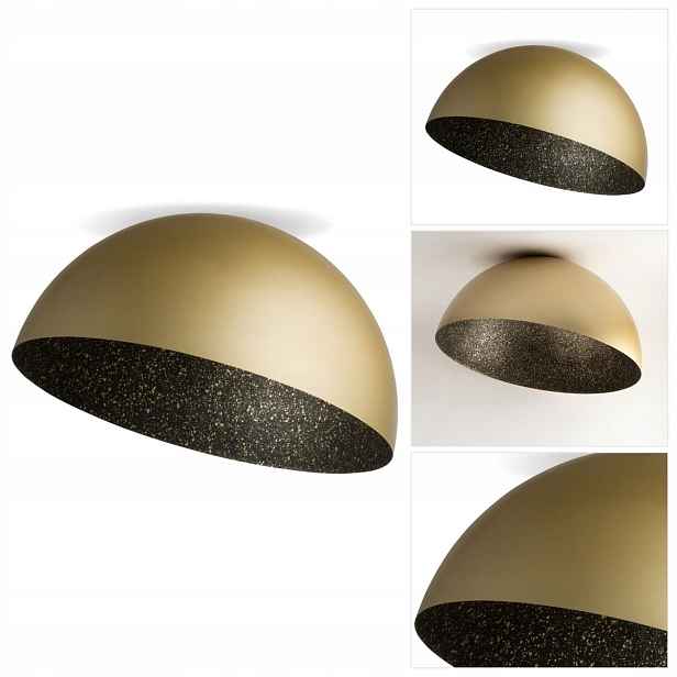 Stropní Sfera zlatá do kuchyně, elegantní osvětlení Sigma Lighting
