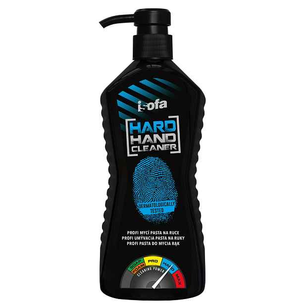 ISOFA Hard 700g X - profi tekutá pasta na ruce s pumpičkou modrá