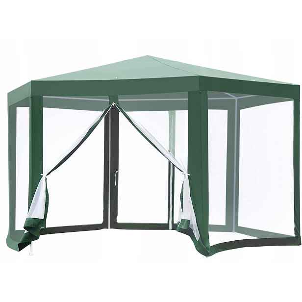 Stan Zahradní pavilon Altán 6 stěn Síť Moskytiéra Linky 2,5M
