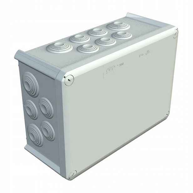 T-serie Odbočná krabice T350 světle šedá 2007125