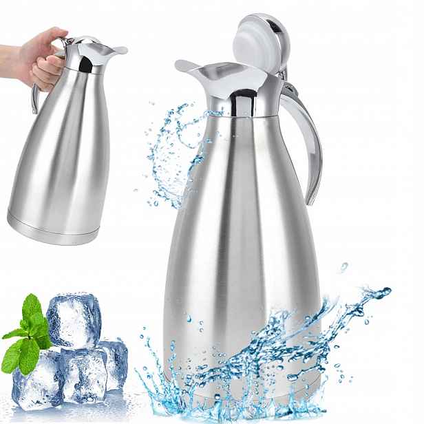Termoska Na Čaj A Kávu Dvoustěnná S Víčkem 2 L