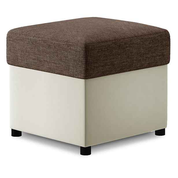 Eltap Taburet R3 46 cm Sawana 16/eko kůže Soft 33 hnědo-béžový