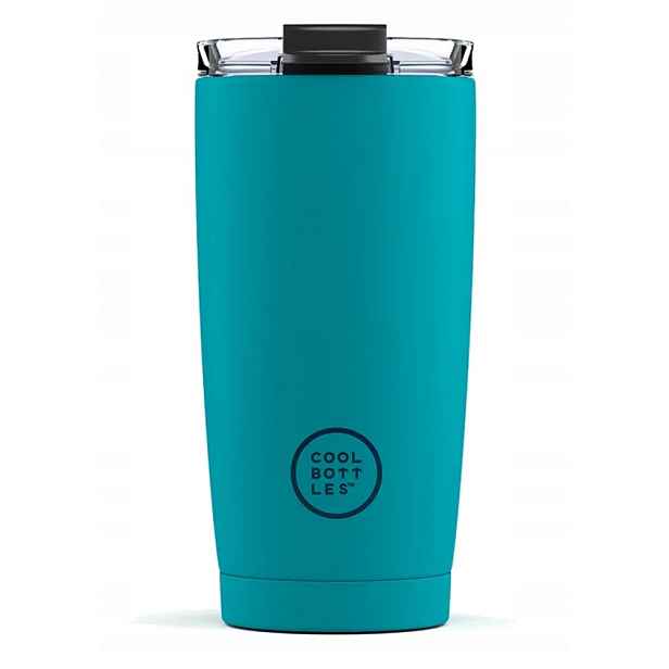 Termohrnek Cool Bottles Vivid Turquoise 330 ml