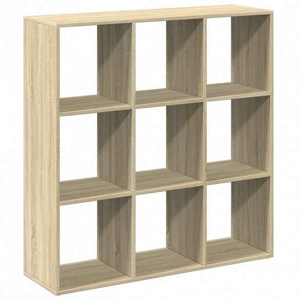 vidaXL Knihovna/dělící stěna dub sonoma 102x29x103,5 cm kompozit
