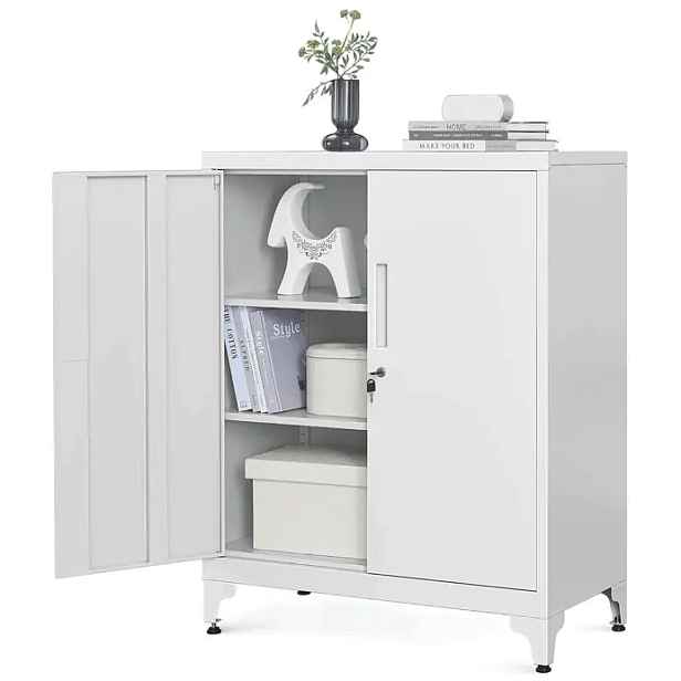 Autronic Kovová skříňka AUS-E1113 WT - bílá