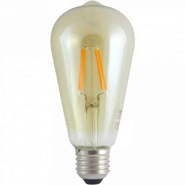 LED žárovka  4W E27 gold decor filament  2000K