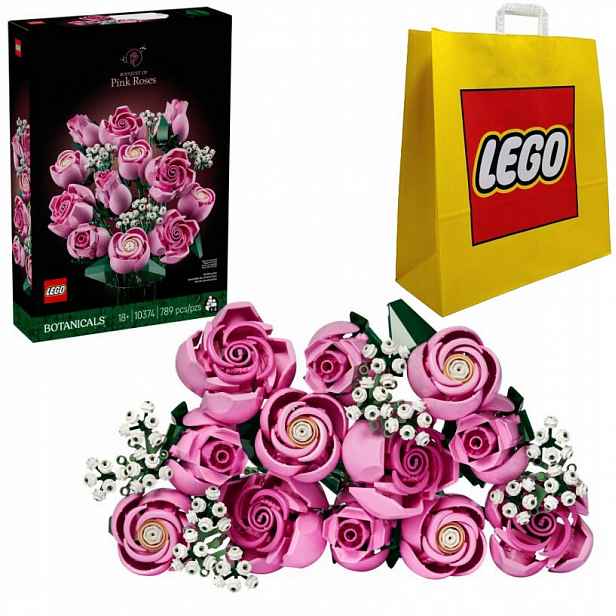 Lego botanicals 10374 Kytice růžových růží