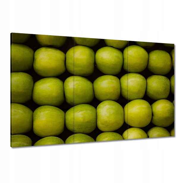 Obrazy 120x80 Zelené jablko Jablka
