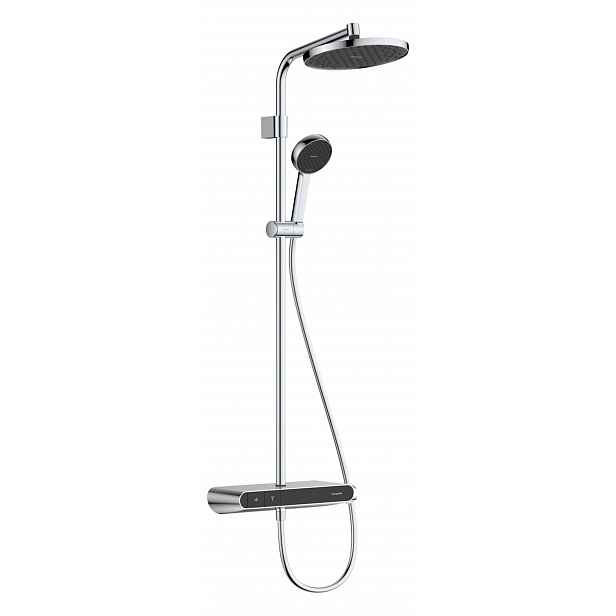 Hansgrohe Activera S - Sprchový set s termostatem, průměr 24 cm, 2 proudy, EcoSmart+, chrom 28639000