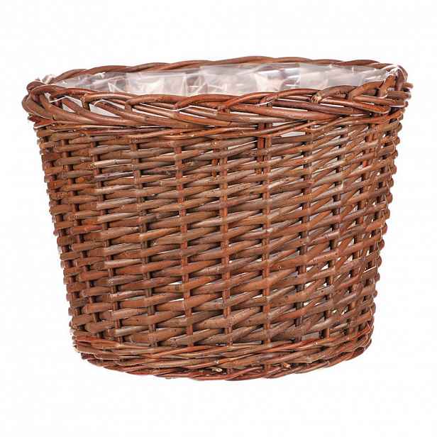 KVĚTINÁČ NA KVĚTINY přírodní materiály, 38/20/38 cm