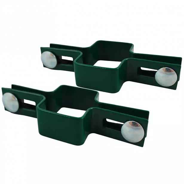 Objímka průběžná 60x40 ZN + RAL6005