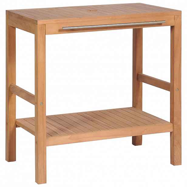 vidaXL Skříňka pod umyvadlo z masivního teaku 74 x 45 x 75 cm
