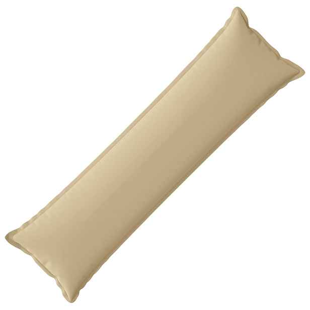 vidaXL Polštář s polštářem HOUTEN Béžová 40 x 145 cm Polyester