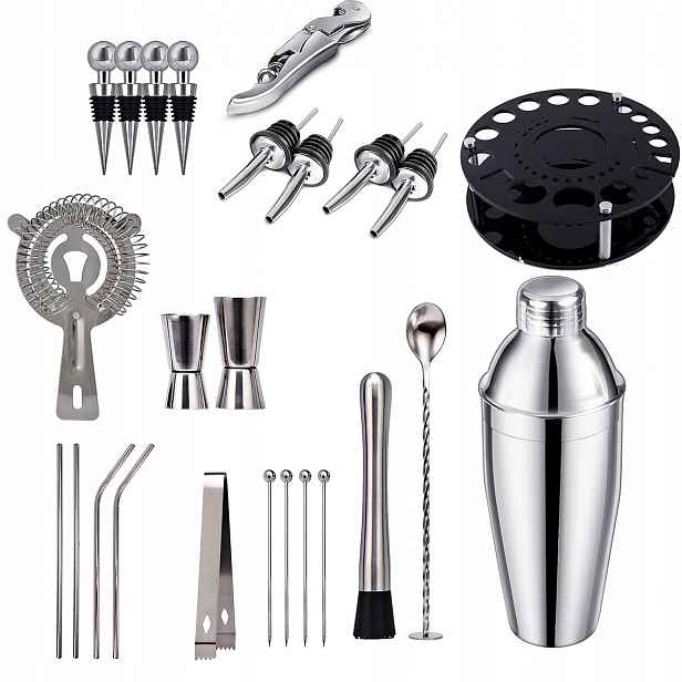 Profesionální barmanský set na koktejly 30v1 Shaker