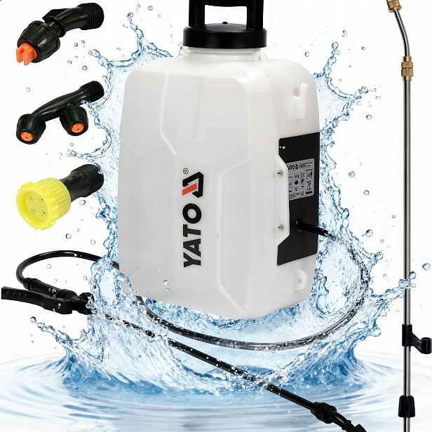Akumulátorový zádový postřikovač 2v1 18V 12L 7 m Body Yato YT-86211