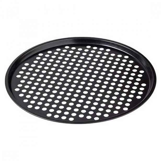 Perforovaná forma na pizzu, uhlíková ocel, 31 cm - PYREX