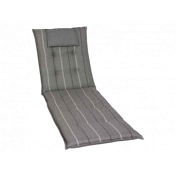 Go-De Textil Sada zahradních podsedáků (podsedák na lehátko, šedá)