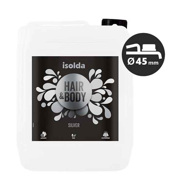 ISOLDA Silver hair & body 5 L