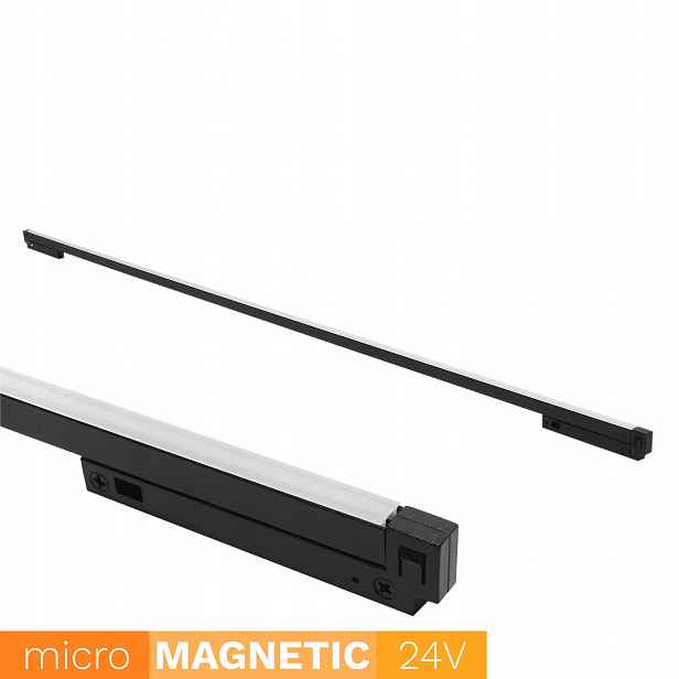 Led linka pro magnetické lišty UN5-300F Micro Magnetic 9W 4000K černá
