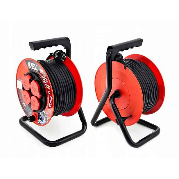 Prodlužovací Kabel bubnový Professional Line 4x2p+Z IP44 16A H05RR-F 3x1,5 50 m
