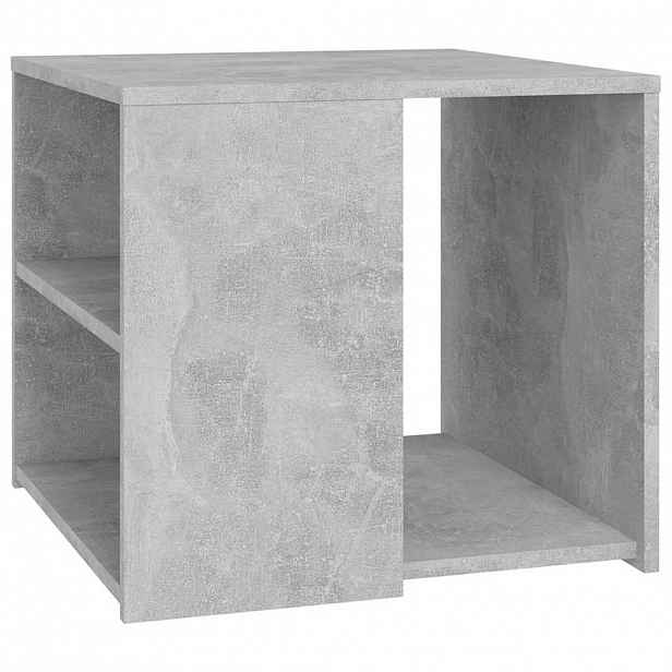 vidaXL Odkládací stolek betonově šedý 50 x 50 x 45 cm kompozitní dřevo