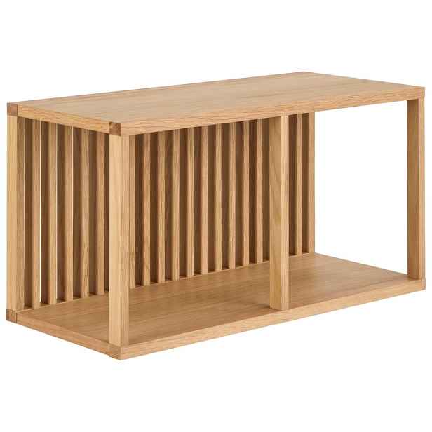 Actona Nástěnná police Wellington 67 cm dub přírodní
