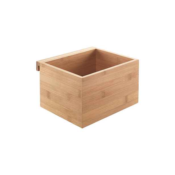 Bambusová komponenta - úložný box v přírodní barvě 19x15 cm Mural – Metaltex