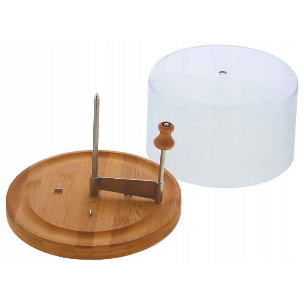 Kesper Kráječ sýrů s poklopem, bambus 22cm