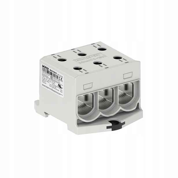 Univerzální svorka šedá 3xAl/Cu 25-150 mm² 1500V kolejnicová spojka OTL150-3