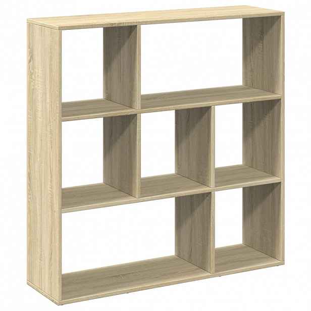 vidaXL Knihovna/dělící stěna dub sonoma 102x29x103,5 cm kompozit