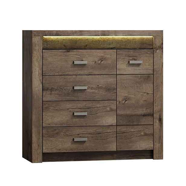 Casarredo Komoda INDIANAPOLIS I-17 jasan tmavý