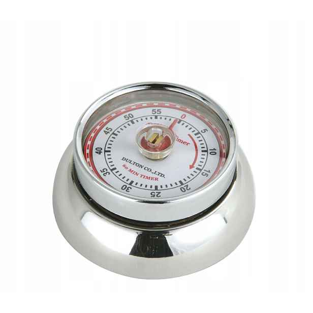 Minutník ZassenHaus s magnetem, časovač Retro inox