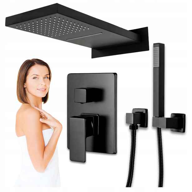 Sprchový Set Pod Omítku Enzo S-1101B Smartbox Černý