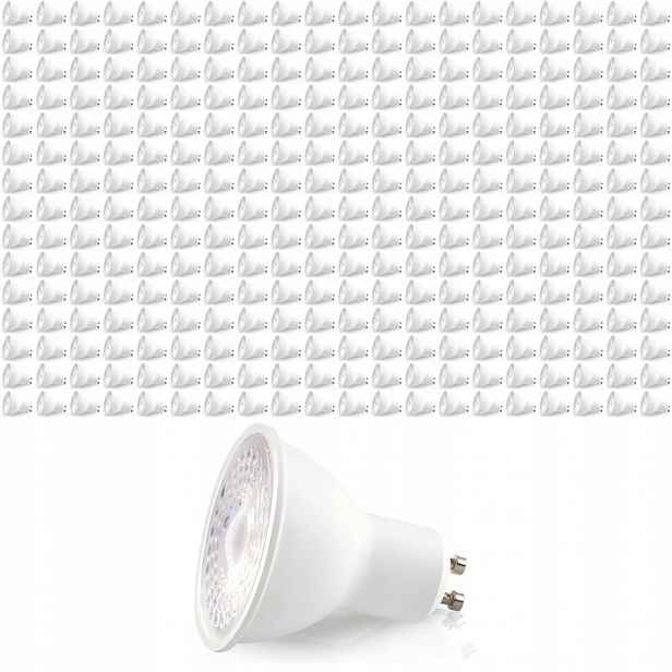 300x Led žárovka GU10 5W dioda Samsung 6500K Barva Studená Lls Premium