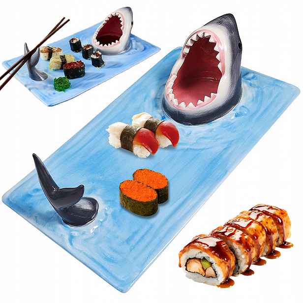 Keramický Talíř Podnos Na Sushi Předkrmy 33 CM Miska Na Svačinu