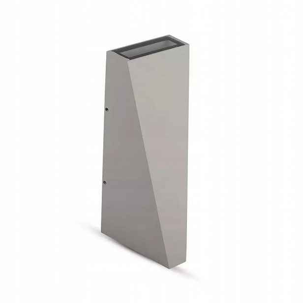 V-tac Nástěnné svítidlo 4W Led šedé IP65 VT-826-G 3000K 450lm