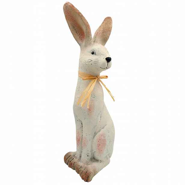 Velikonoční Zajíc Velká Vánoční Dekorace Keramická Figurka Ozdoba 60 cm