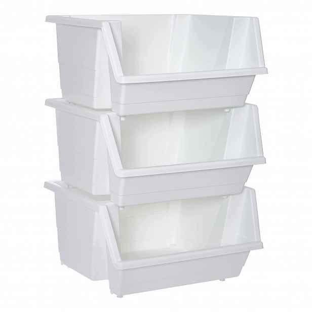 Zásuvkový Organizér 3-ÚROVŇOVÝ Plast 45 X 41 X 66 CM Bílý
