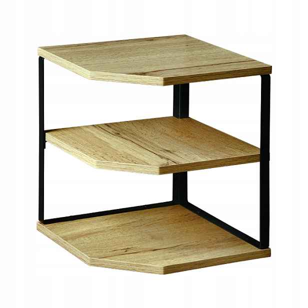 Kesper Kuchyňská polička 3 patra dub sonoma 26 x 26 x 28cm