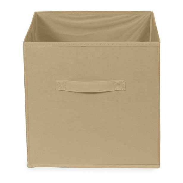 Khaki plastový úložný box 31x31x31 cm – Compactor