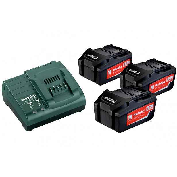 Metabo Sada Akumulátorů 3 x 5,2 Ah 685048000