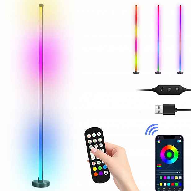 Rgb Lampa 120 CM S Aplikací Raingel Pro Hry A Večírky