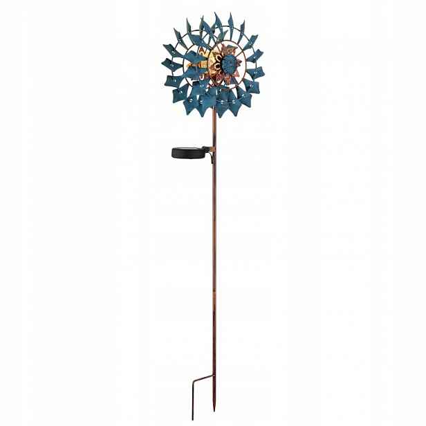 Solární zapichovací Led svítidlo Zlatá Solar 3000K IP44 Zahrada Globo Lighting 92 cm