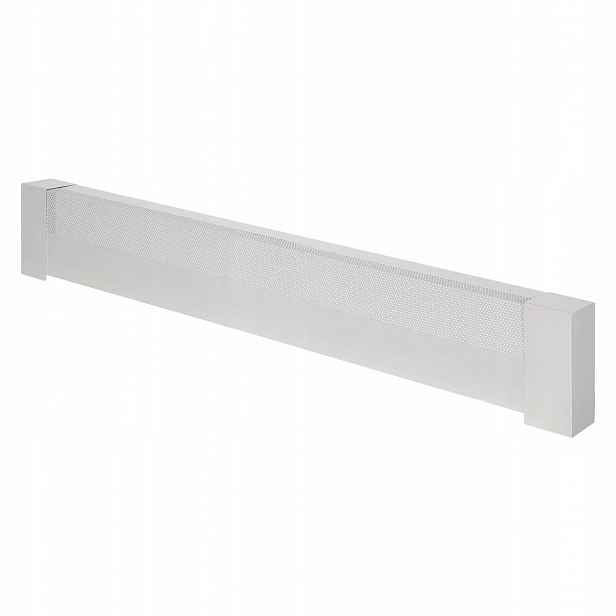 Kryt radiátoru panel ocelová maskovací bílá 122 cm Premium