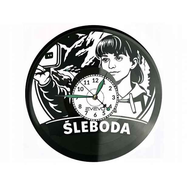 Sleboda Seriál Vinylová deska Nástěnné hodiny Dárek Památka Na narozeniny