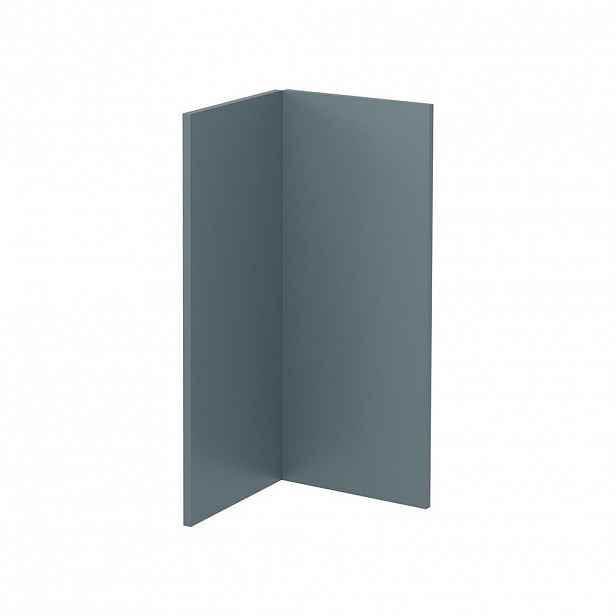 Vicco KUCHYŇSKÁ DVÍŘKA R-Line Modrošedá 59.2 x 71.3 cm nábytková čela pro rohovou spodní skříňku