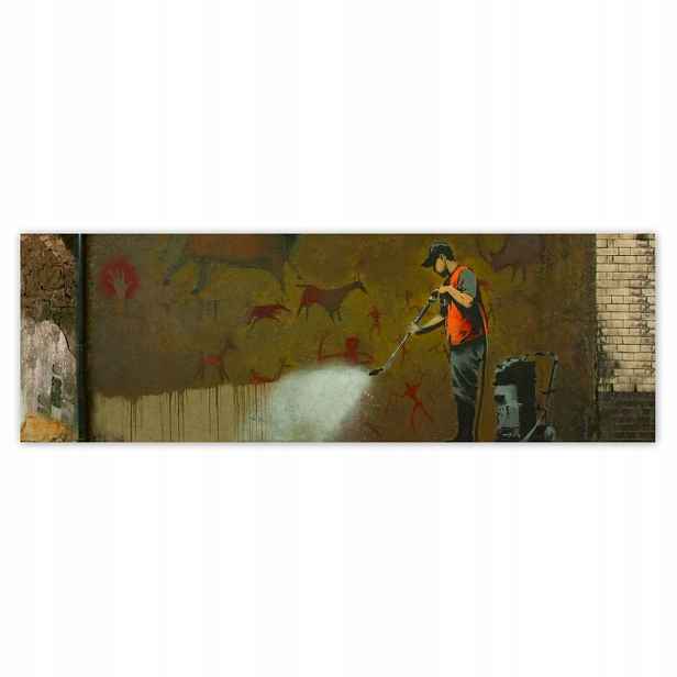 Plakáty 200x66 Banksy Odstraňování umění
