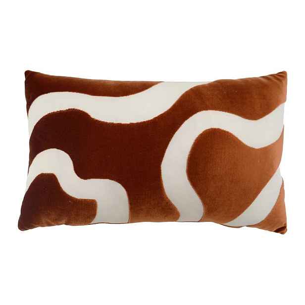 Sametový dekorační polštář 30x50 cm Roby – douceur d'intérieur