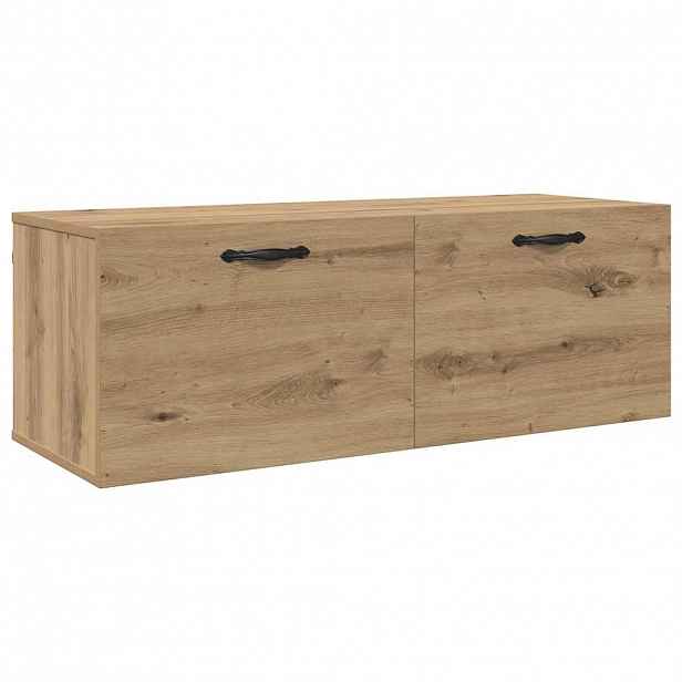 vidaXL Nástěnná skříň 100 x 36,5 x 35 cm Kompozitní dřevo
